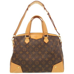Louis Vuitton Monogram Leather Brown Retiro Bag